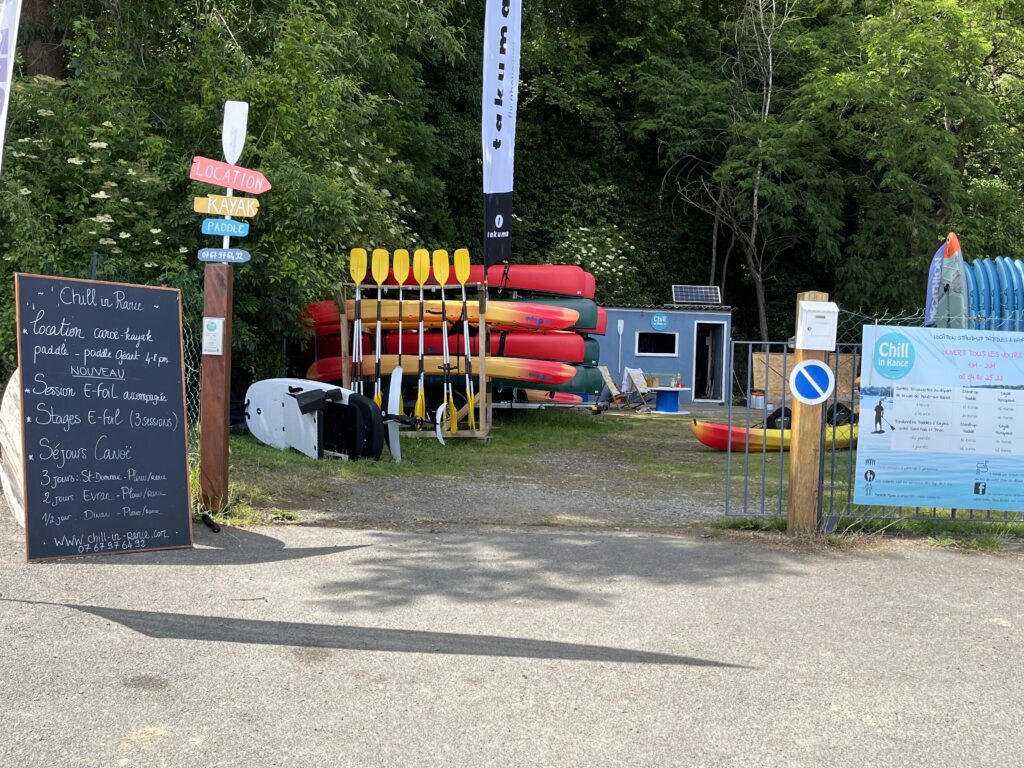 Photo de kayak et de paddle sur la rance de Plouer
Activités à réaliser autour de notre gîte